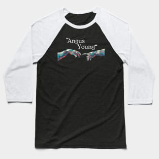 Angus Young // Hand Colour Baseball T-Shirt